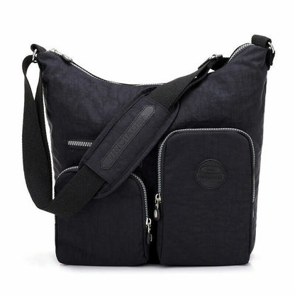 New arrive wholesale fashion casual waterproof nylon shoulder messenger bag