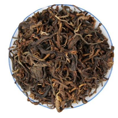 Organic Bulk Yunnan Dian Hong Tea Premium Old Tree Raw Black Tea Health Care Tea