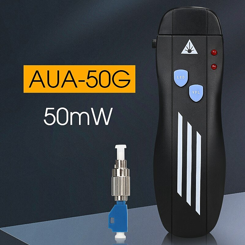 50MW/30MW/20MW/10MW/1MW Mini Visual Fault Locator Fiber Optic Cable Tester