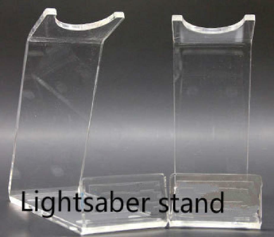 New Lightsaber Rack Stand Holder for Lightsaber Force Fx Clear Top Saber Stand