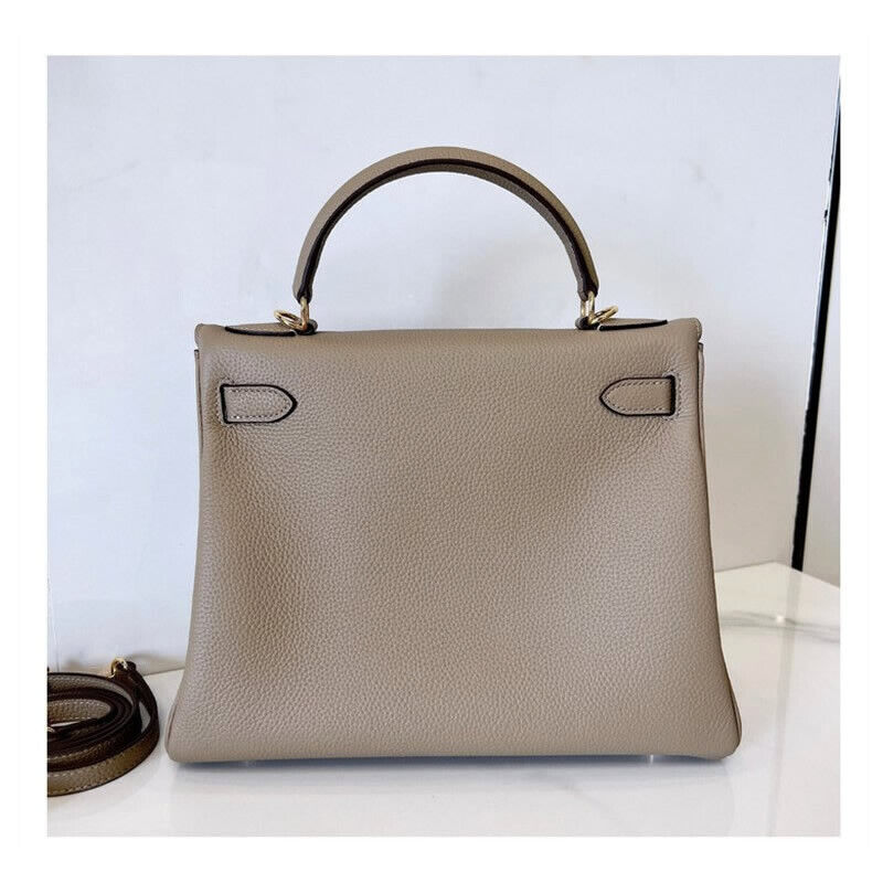 25/28) Real Leather Small Flap Briefcase Tote Shoulder Bag Purse Handbag Fashion