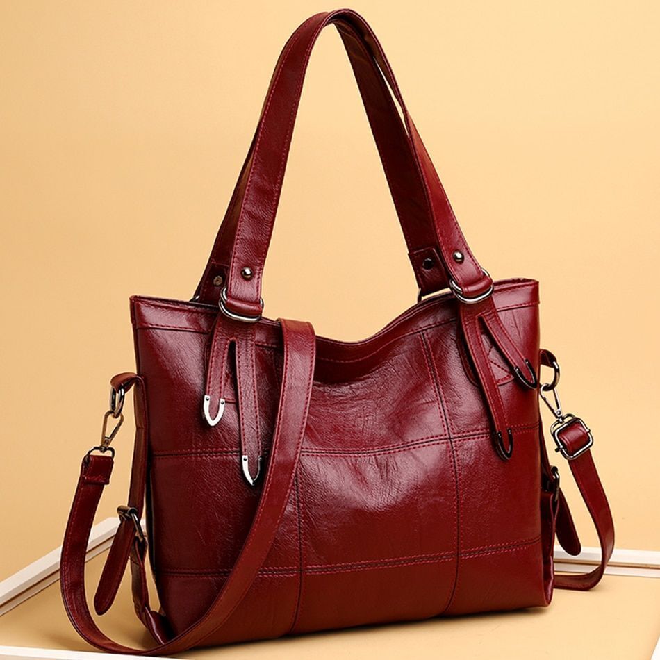 Women Vintage Handbag Purse Large Shoulder Messenger Bag Luxury Crossbody Pouch