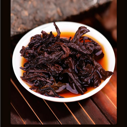 1000g 2011 Year Puerh Ripe Tea Brick Yunnan Ancient Tree Pu-erh Cooked Brick Tea