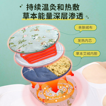 Electric Heating Moxibustion Hot Compress Moxa Straw Pad Mugwort Bag Wormwood 艾灸
