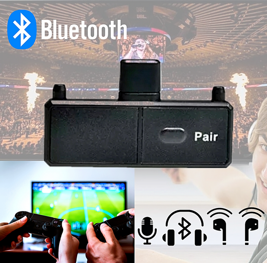 Bluetooth Audio USB Transmitter Type-C Audio Adapter for Nintendo Switch PS4
