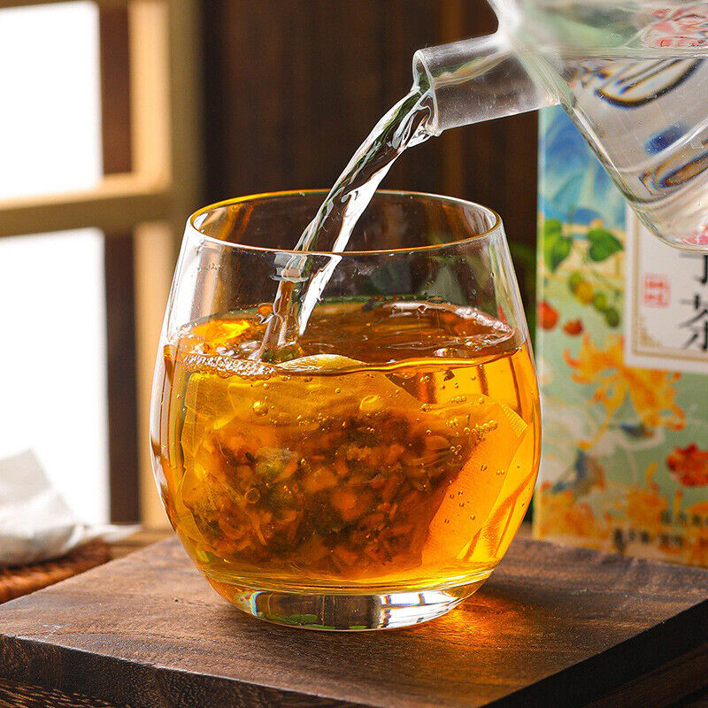 Chrysanthemum and cassia seed tea 流传金方菊花决明子茶150g(5g*30) 金银花牛蒡根枸杞子养生茶包 养生茶代用茶 NEW