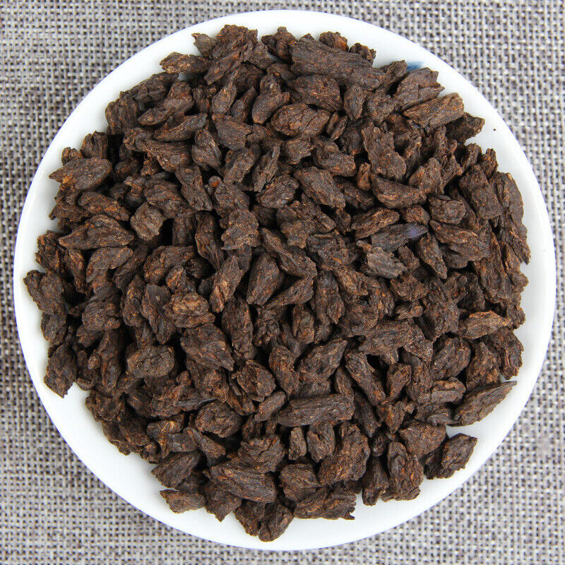 Old Fossil Pu-erh Tea Nuggets Yunnan Pu'er Tea Ripe Glutinous Rice Flavor 500g