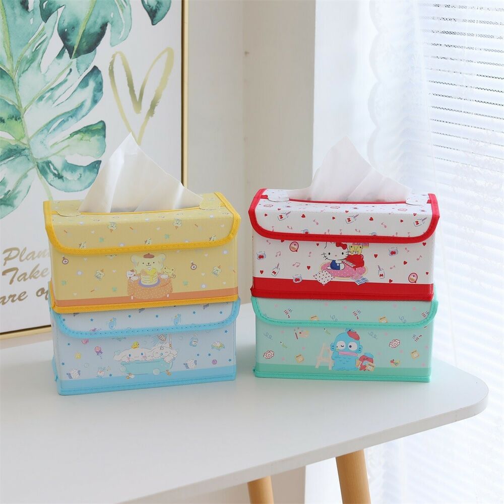 kuromi my melody fold car tissue box tissue holder PAPER TOWEL BOX new