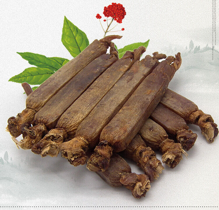 100g Top Quality Korean Red Ginseng Root 8 Year Ya Tiao Radix Ginseng tea