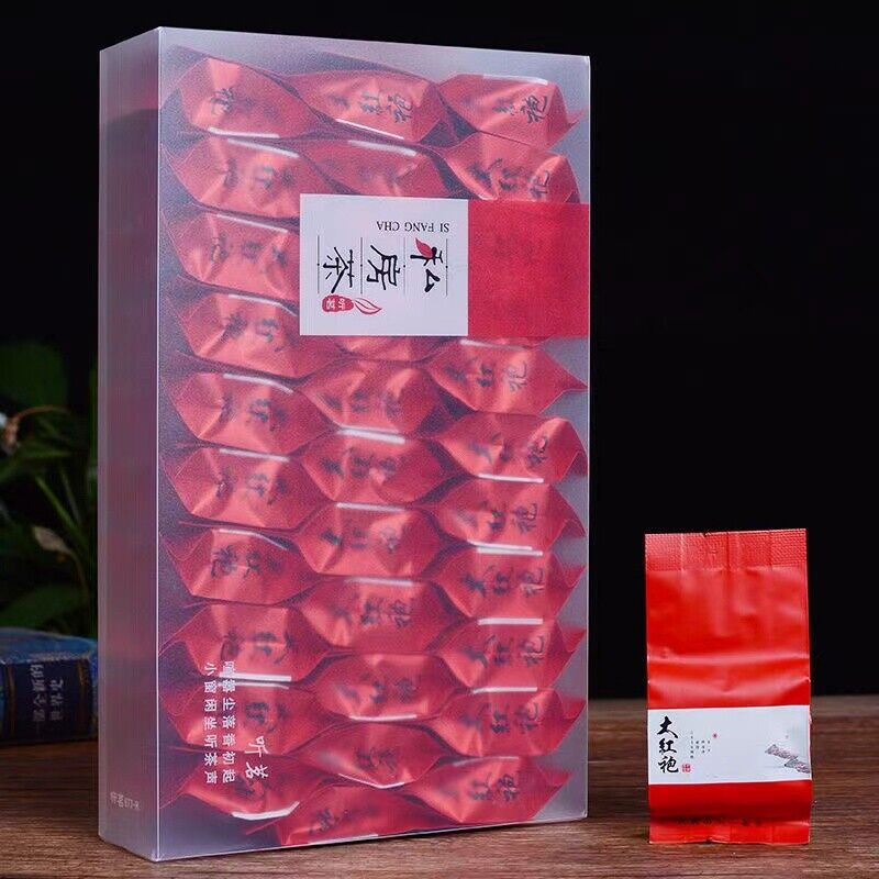 250g Wuyi Da Hong Pao Oolong Tea Bagged Chinese Red Tea Teabag Black Tea Benefit