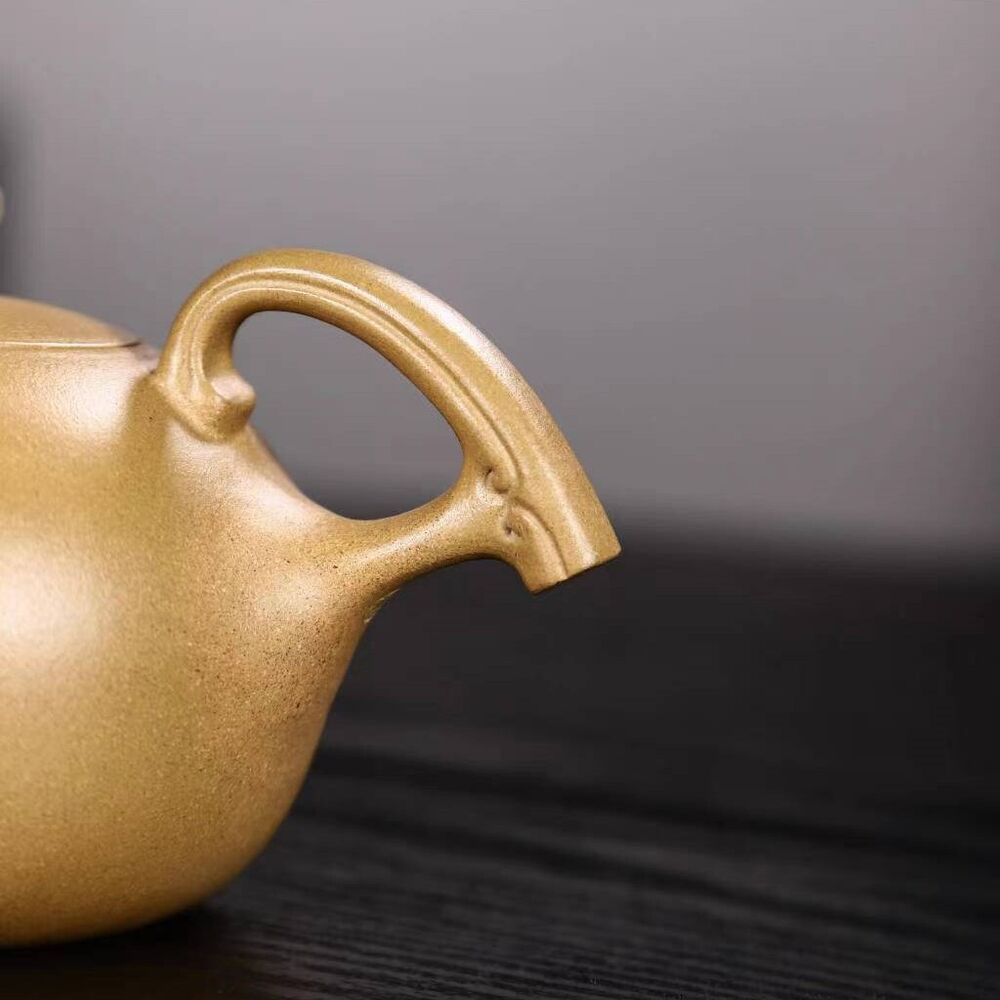 Chinese Tea Pot Marked Real Yixing Zisha Duan Clay Master Pot Fish Design 250ml