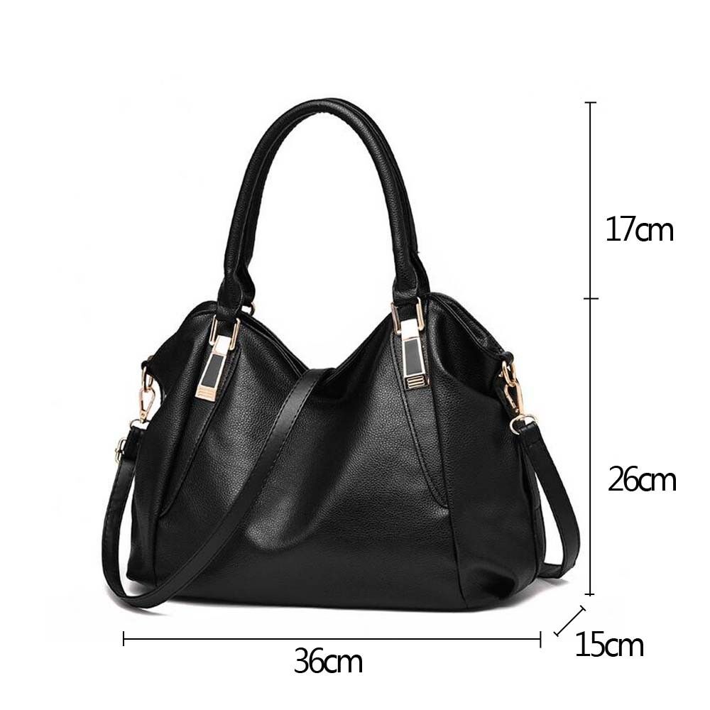 Women Faux Leather Shoulder Bag Tote Purse Messenger Handbags Crossbody Satchel