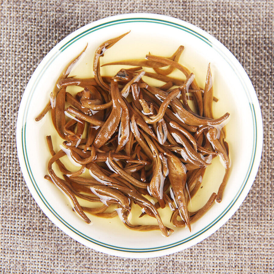 Gen Dianhong Balck Tea organic Fengqing Dian Hong Huang Jin Luo Loose Leaf