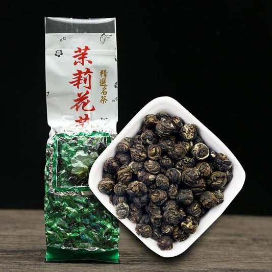 Natural Jasmine Pearls Jasmine Flower Tea Fresh Dragon Pearl Healthy Tea