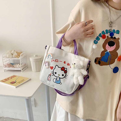 Hello Kitty My Melody Cinnamoroll Handbag Crossbody Bag Fashion New Shoulder Bag