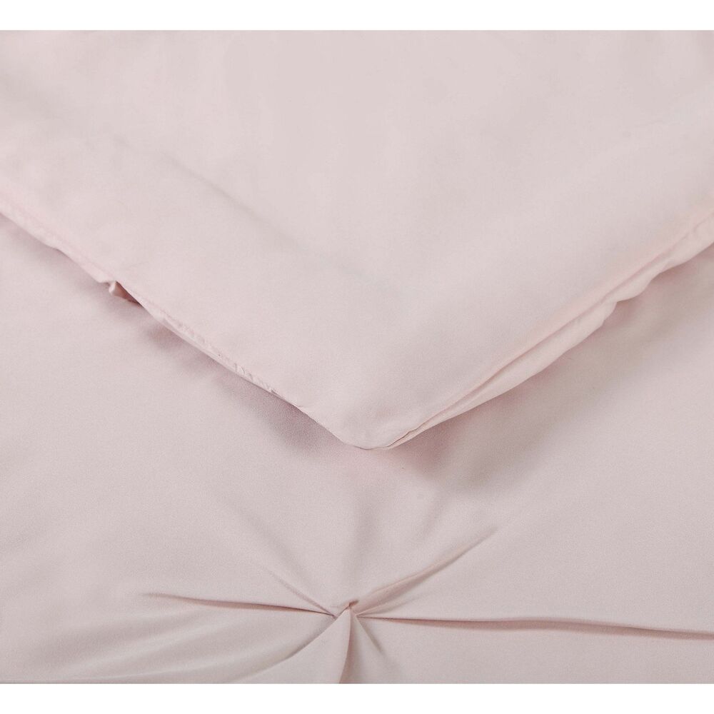 Truly Soft Everyday - Arrow Pleated Blush Queen Bed in a Bag - Queen,