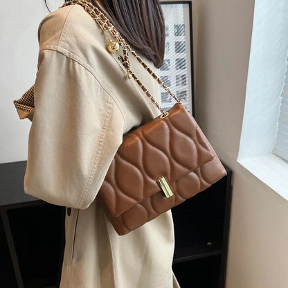 Shoulder Side Bags Women Flap Crossbody Bag Square Ladies Handbags