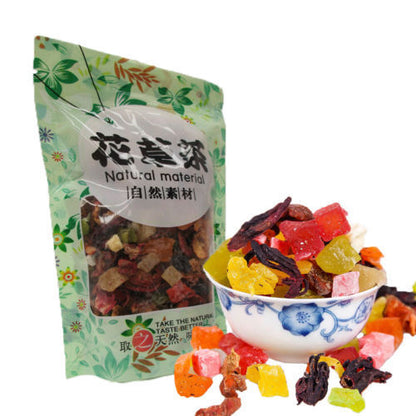 100g China Organic Blend Herb Fruit Tea Dired Flower Flavored Tea Healthy Drink