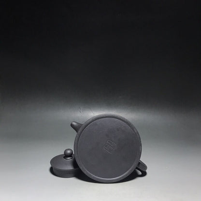 vintage chinese yixing purple clay teapot zisha ceremony carving Collectible art