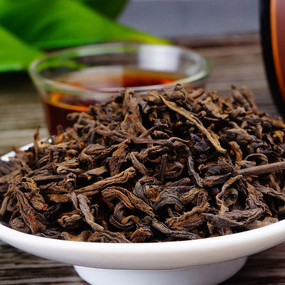 250g Organic Puerh tea Cooked Tea Barrel Black Tea High Mountain Organic Puer