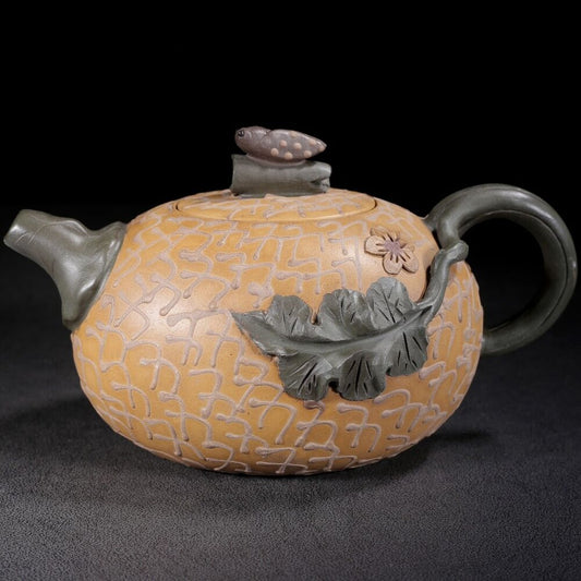 Vintage Chinese Yixing Purple Clay Teapot Zisha Ceremony Large Household Teaware