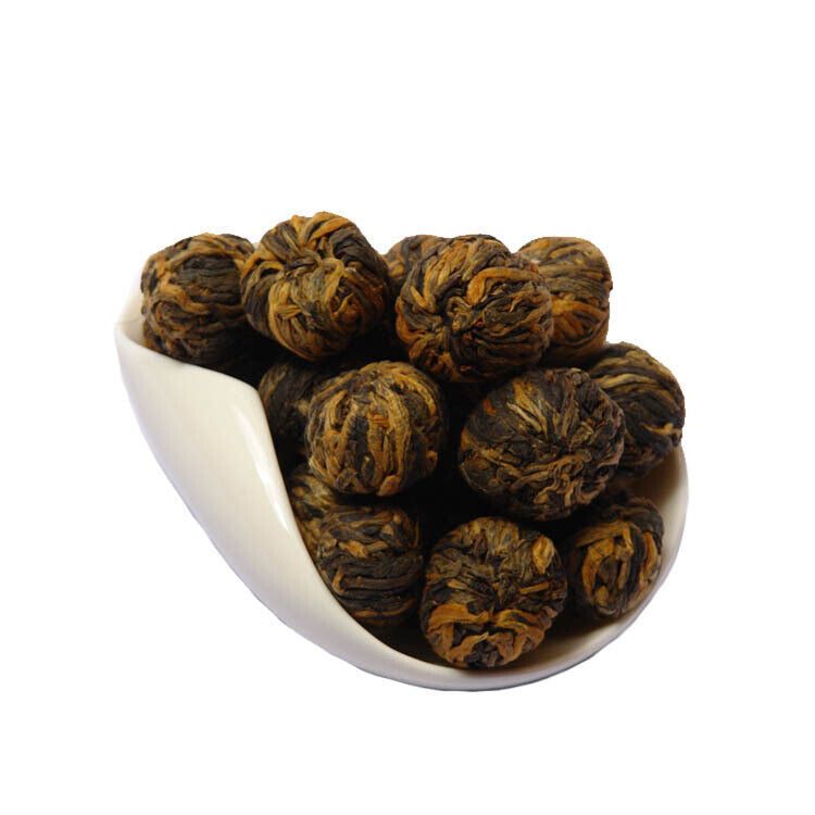 100g/250g/500g China Yunnan Dianhong Dragon Pearl Dian Hong Black Tea Gold Pearl