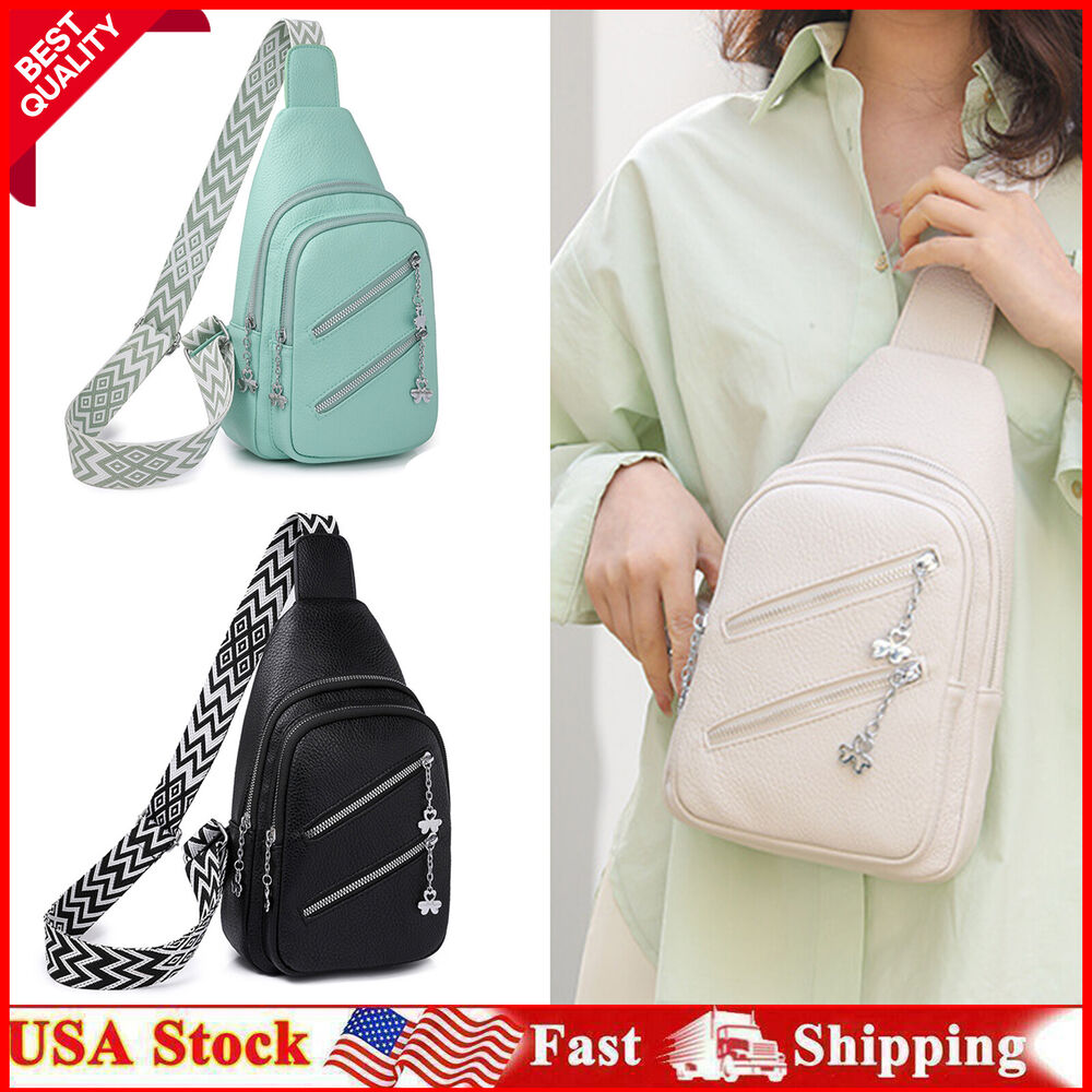 Small Sling Backpack for Men Women Chest Bag Hidden Anti-Theft Pocket Crossbody