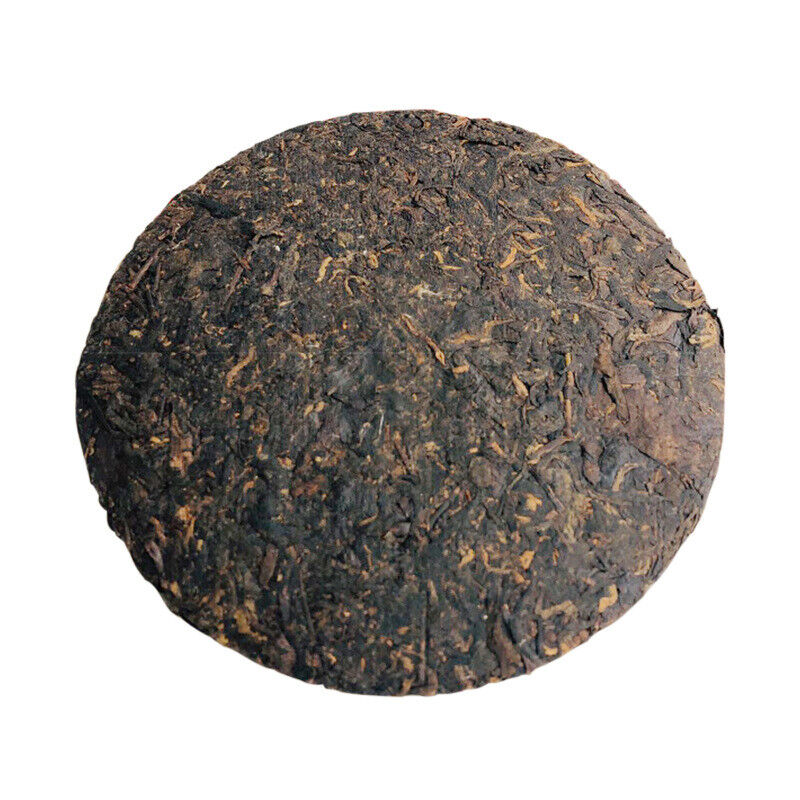 357g Ripe Puerh Tea Yunnan Qizi Pu-erh Cooked Tea Cake Chinese Pu'er Black Tea