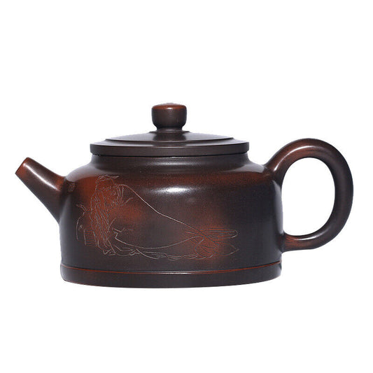 zisha teapot Explosive beauty purple clay pot purple clay