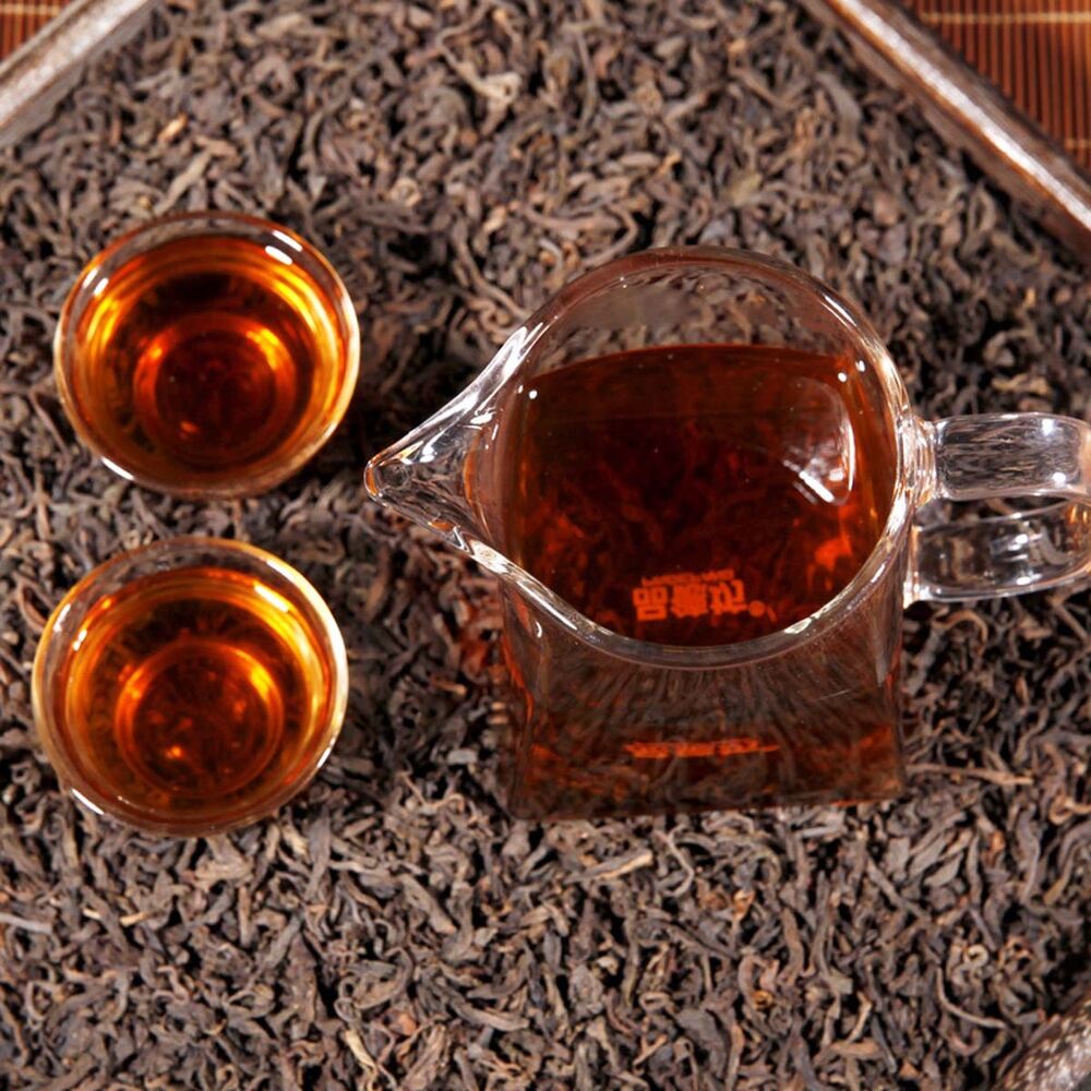 Organic Puerh Tea Yunnan Pu er Tea Ripe China Royal Cooked Pu-erh Tea Loose Leaf
