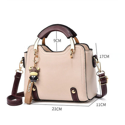 Faux Leather Handbags Shoulder Messenger Satchel Crossbody Tote Bags Purse