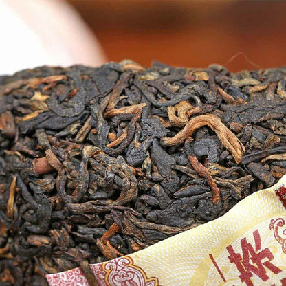 Dayi V93 Puer Shu Tea Batch 1501 Top Grade Ripe Puer TAETEA Puer Tea