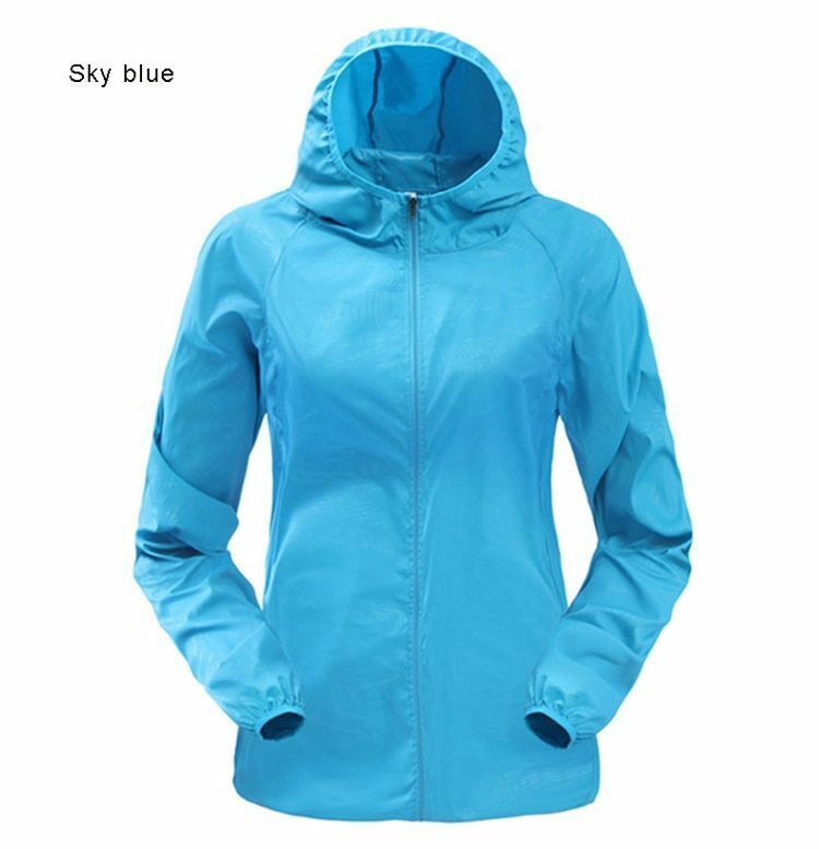 Outdoor Running Jacket Camping Hiking Bike Sport UV Proof Waterproof Windbreaker