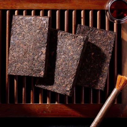 250g Yunnan Puer Brick Tea 1992 Laobanzhang Puerh Ripe Tea Brick Aged Pu-erh Tea