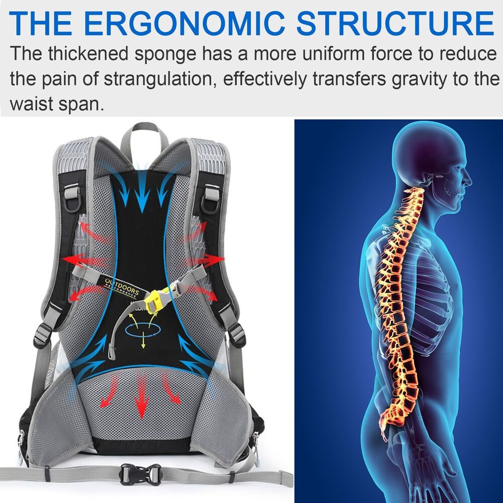 Mountaineering Backpack Cycling Backpack Running Marathon Hiking Backpack Bag