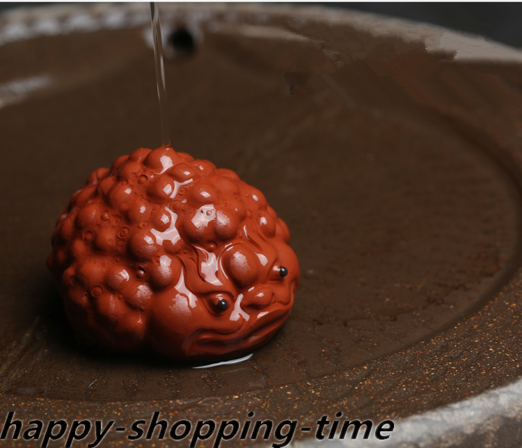 Creative Tea Pet Table Decoration Yixing Zisha Zhu Clay Tea Play Wealth Bring