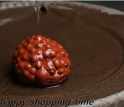 Creative Tea Pet Table Decoration Yixing Zisha Zhu Clay Tea Play Wealth Bring