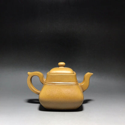 vintage chinese yixing purple clay teapot zisha ceremony carving Collectible art