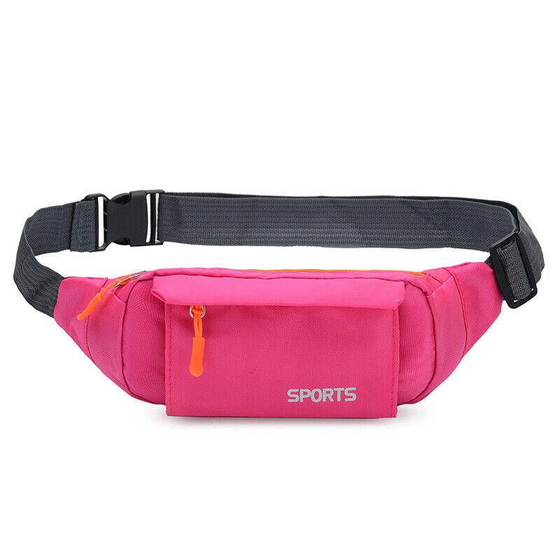 Fashion Men's Multicolor Waist Packs Waterproof Running Bag Outdoor Belt Bag