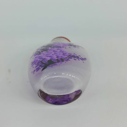 Chinese Old Beijing Glaze Inside Painting Painted Exquisite Pattern Snuff Bottle