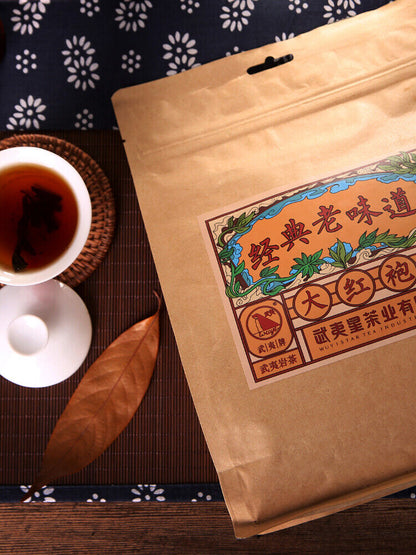 Wuyi Star Classic Old Flavor Big Red Robe Da Hong Pao Fujian Oolong Tea 250g