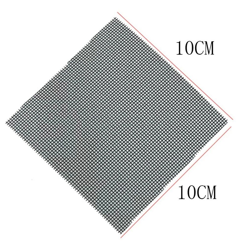 Flower Pot Hole Mesh Pad 50Pcs Glass Fiber Plants Bonsai Bottom Grid Mat 10x10cm