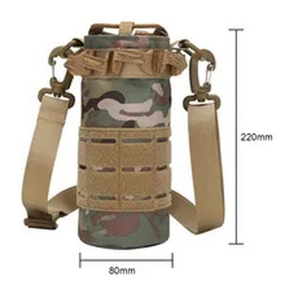 Tactical Molle Water Bottle Bag Portable Water Cup Holder Outdoor Water Bottle