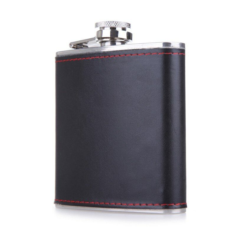 Hip Flask Flagon Wine Pot Portable Stainless Steel Whiskey Wine Bottle Alcohol