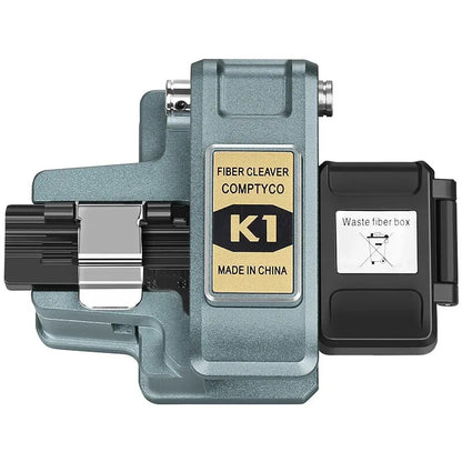K1 Fiber Cleaver FTTH Optical Fiber Cable Cutting Knife Tool Waste Fiber Box