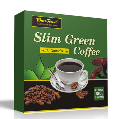 Slim Diet Green Weight Loss Coffee Slimming Instant Coffee 10g*18bags