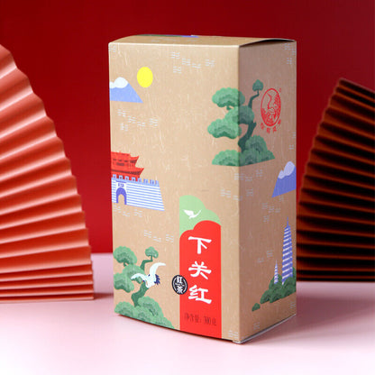 2022 XIAGUAN Brand Dian Hong Yunnan Black Tea Loose Leaf Dianhong 300g Box