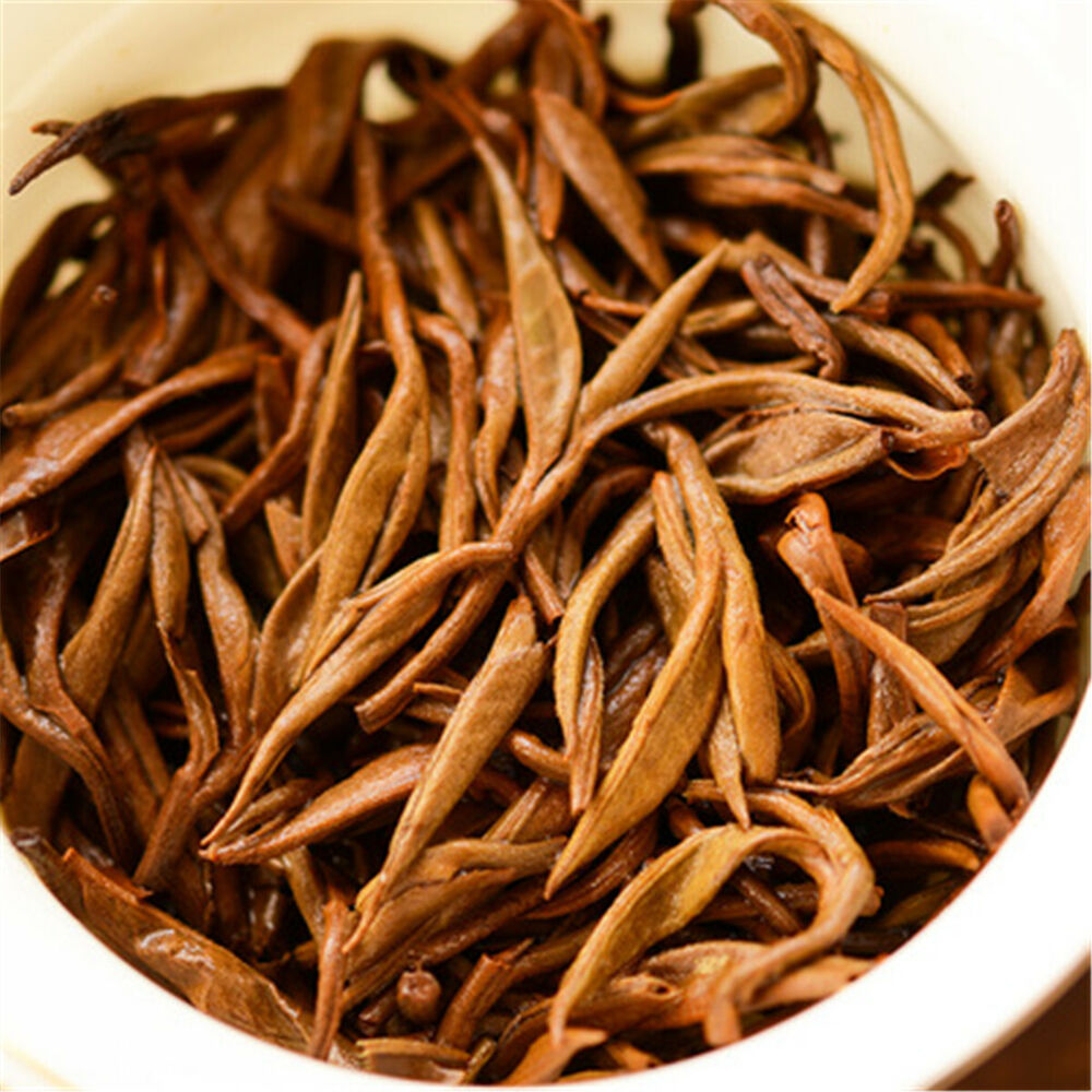 Dian Hong Black Tea Loose Leaf Yunnan Golden Snail Bud "JingLuoYa" Chinese Tea