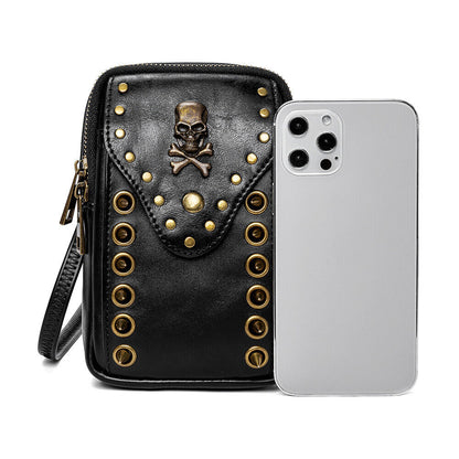 Women's Leather Small Shoulder Bags Outdoor Daypack Fanny Pack Waist Belt Bag