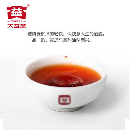 WEI ZUI YAN * 2007 TAETEA Menghai Dayi Old Pu'er Pu-erh Ripe Shu Puer Tea 400g